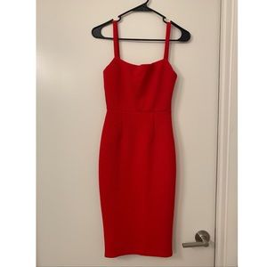 Hello Molly Red Pencil Dress